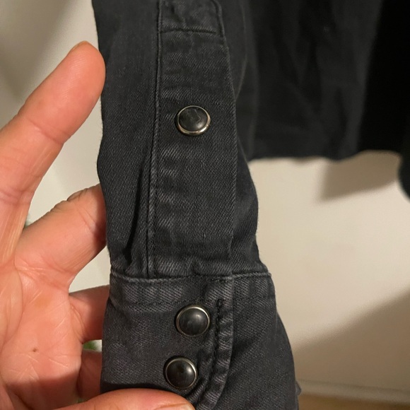 Denim Western Shirt in Slim Fit (2XL) - Picture 5 of 6